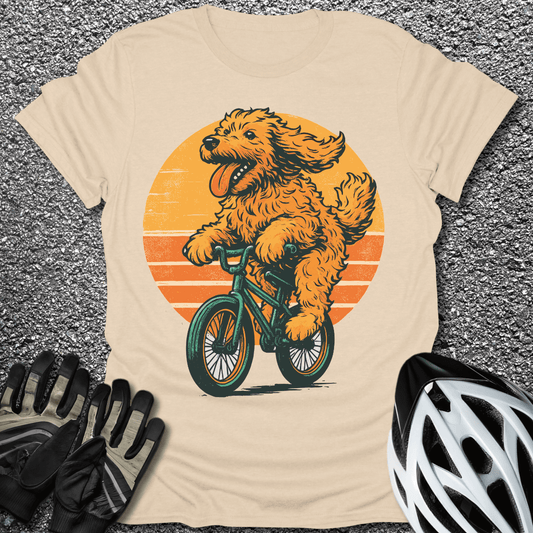 Pawsitive Vibes T-Shirt in Sand / S from CycleTees