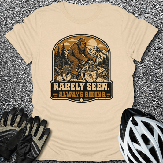 Rarely Seen T-Shirt in Sand / S from CycleTees