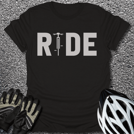 Ride Mode T-Shirt in Black / S from CycleTees