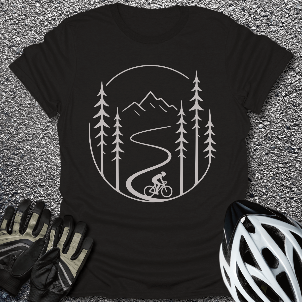 Ride the Wild T-Shirt in Black / S from CycleTees
