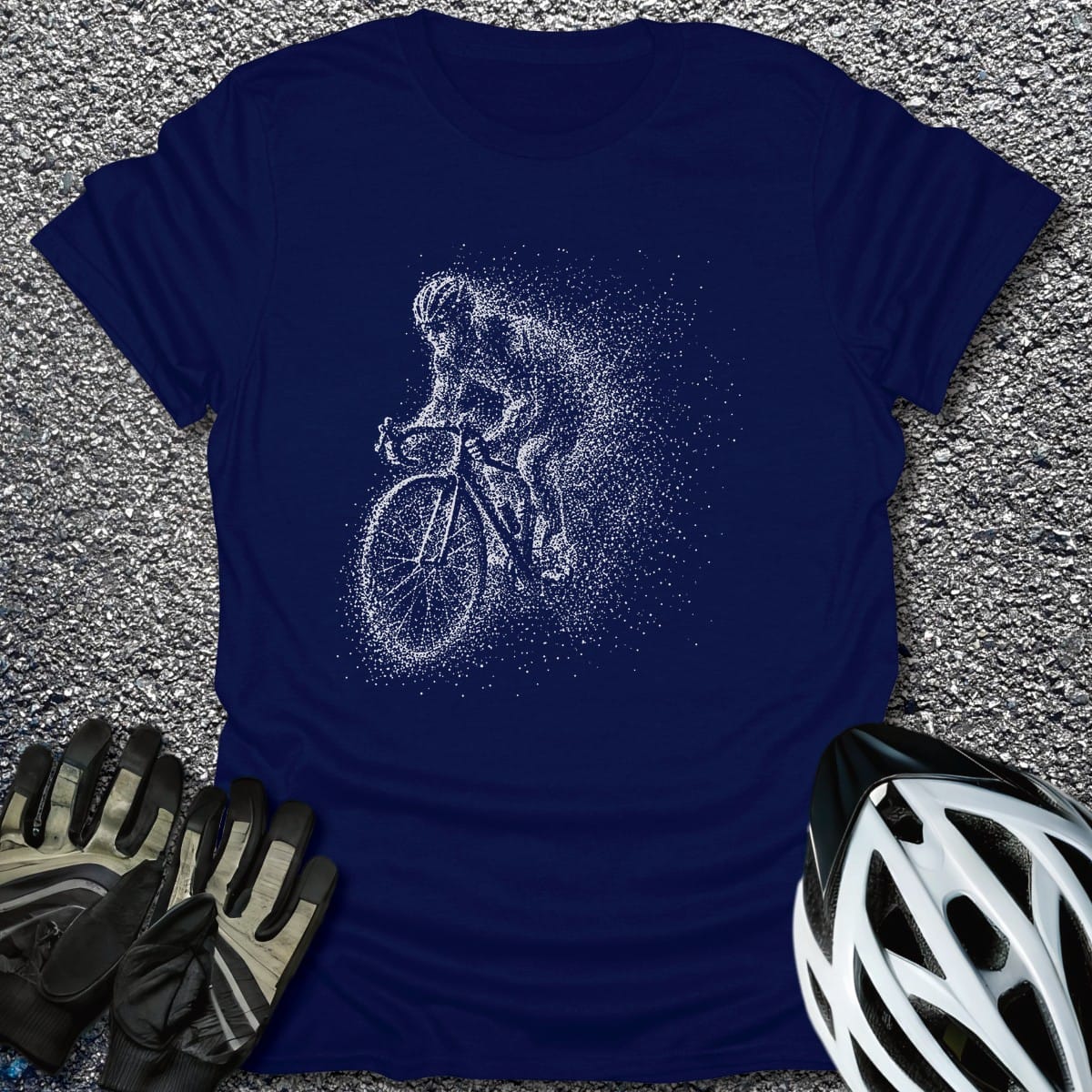 Scattered Soul T-Shirt in Navy / S from CycleTees