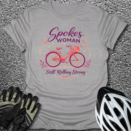 Still Rolling Strong T-Shirt in Sport Grey / S from CycleTees