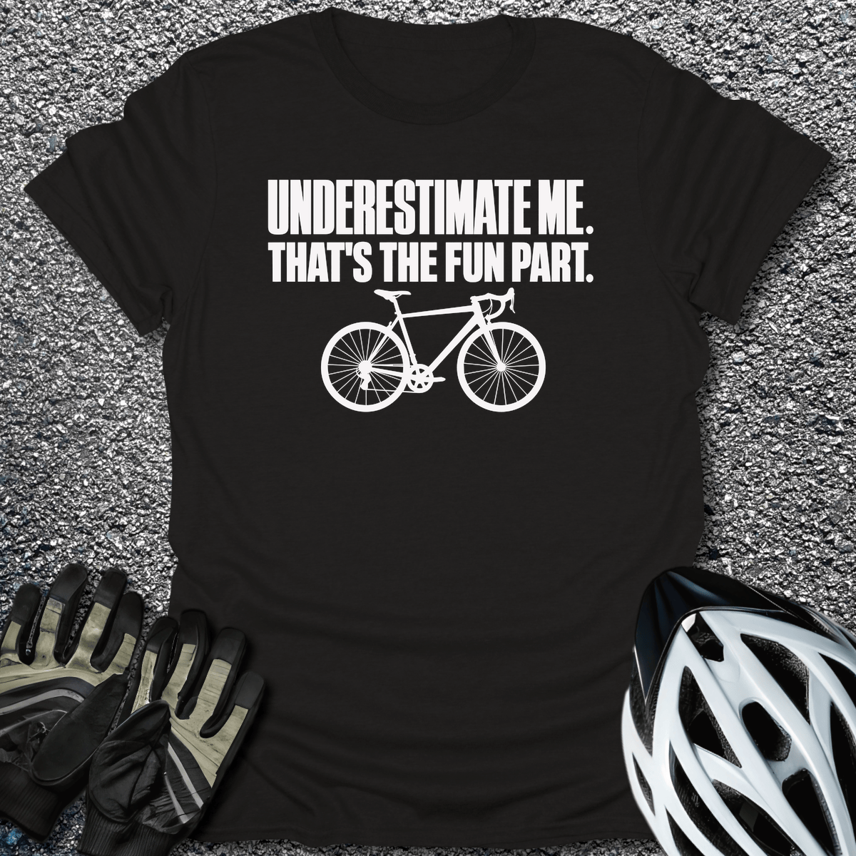 The Fun Part T-Shirt in Black / S from CycleTees