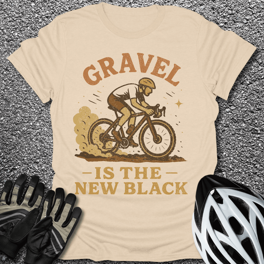 The New Black T-Shirt in Sand / S from CycleTees