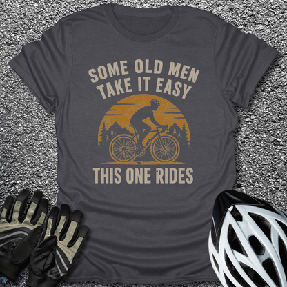 This One Rides T-Shirt in S / Dark Chocolate from CycleTees