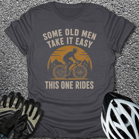 This One Rides T-Shirt in S / Dark Chocolate from CycleTees
