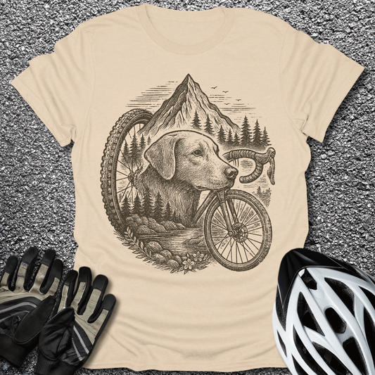 Trail Buddy T-Shirt in Sand / S from CycleTees