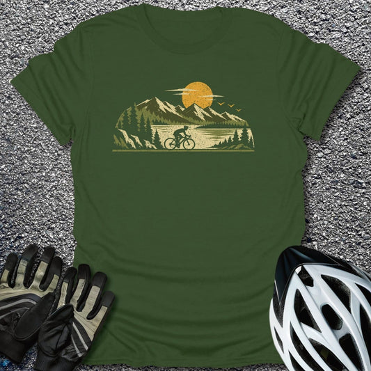 Trail Soul T-Shirt in Military Green / S from CycleTees
