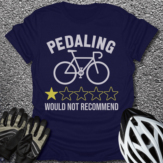 Would Not Recommend T-Shirt in Navy / S from CycleTees