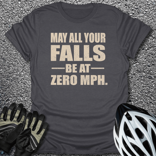 Zero MPH T-Shirt in Dark Heather / S from CycleTees